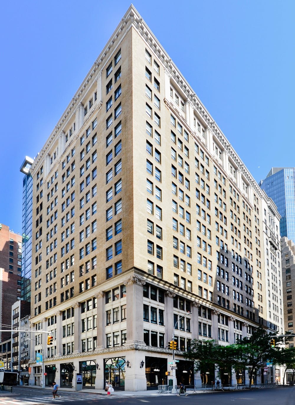 Building at KALER's New York office location, 136 Madison Avenue